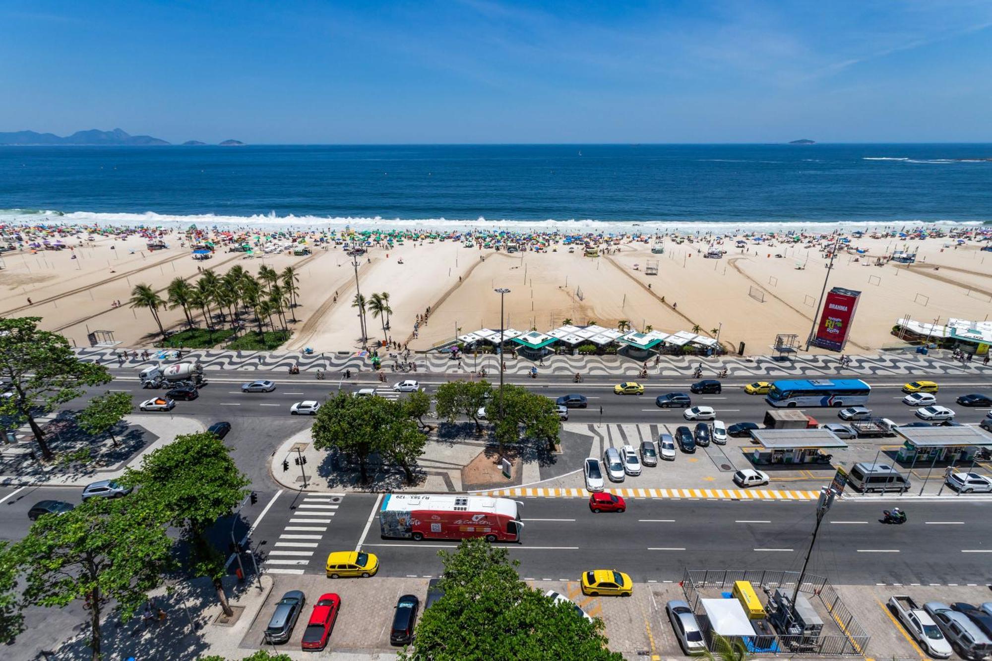 Unhotel - Luxuosos Apartamentos Na Atlantica A Beira-Mar, Copacabana Rio de Janeiro Luaran gambar