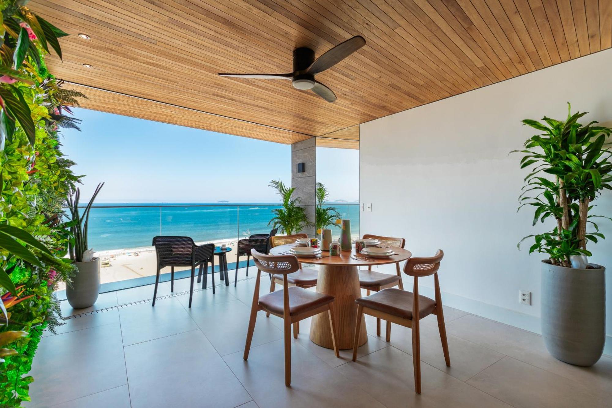 Unhotel - Luxuosos Apartamentos Na Atlantica A Beira-Mar, Copacabana Rio de Janeiro Luaran gambar