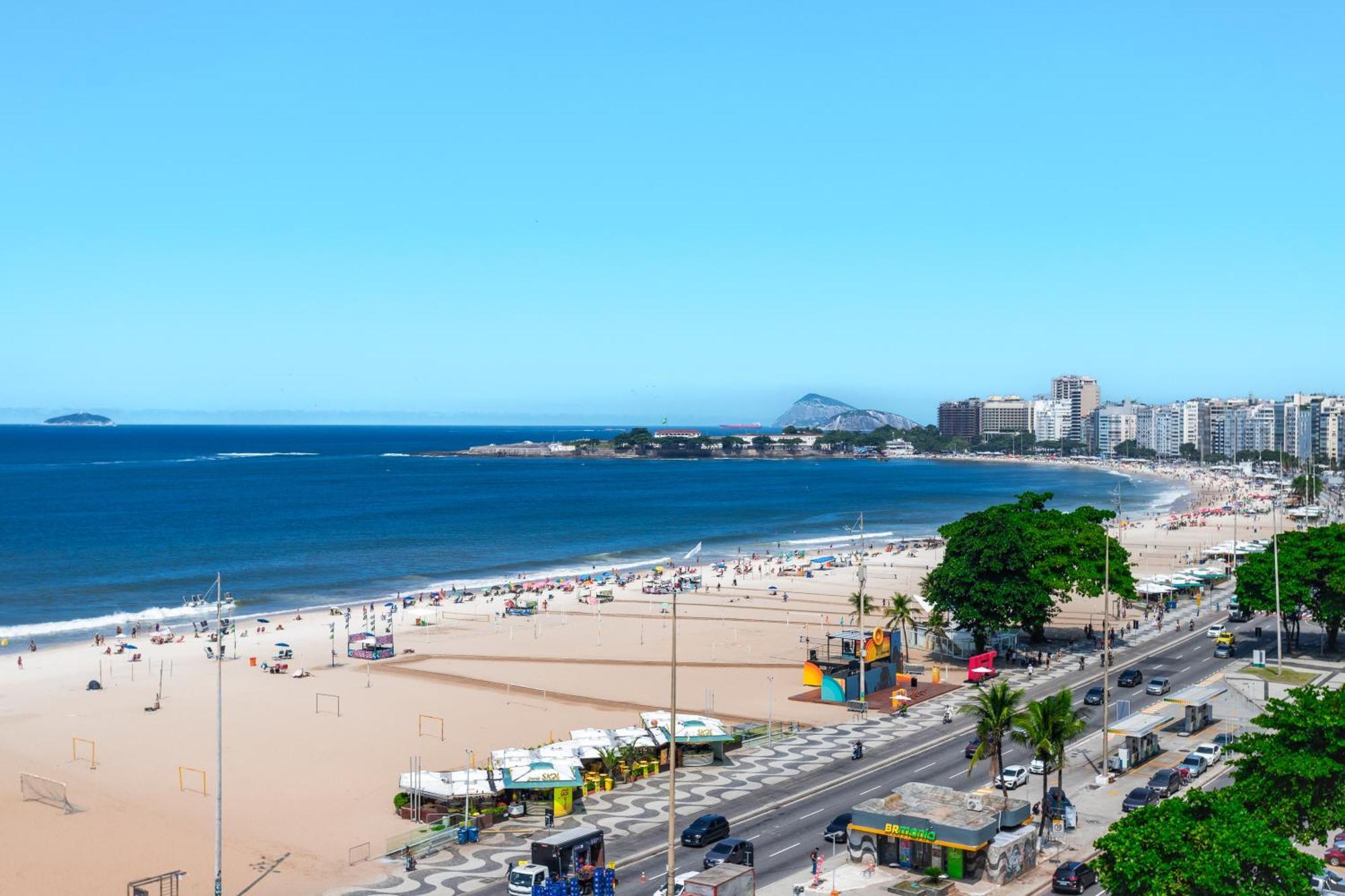 Unhotel - Luxuosos Apartamentos Na Atlantica A Beira-Mar, Copacabana Rio de Janeiro Luaran gambar