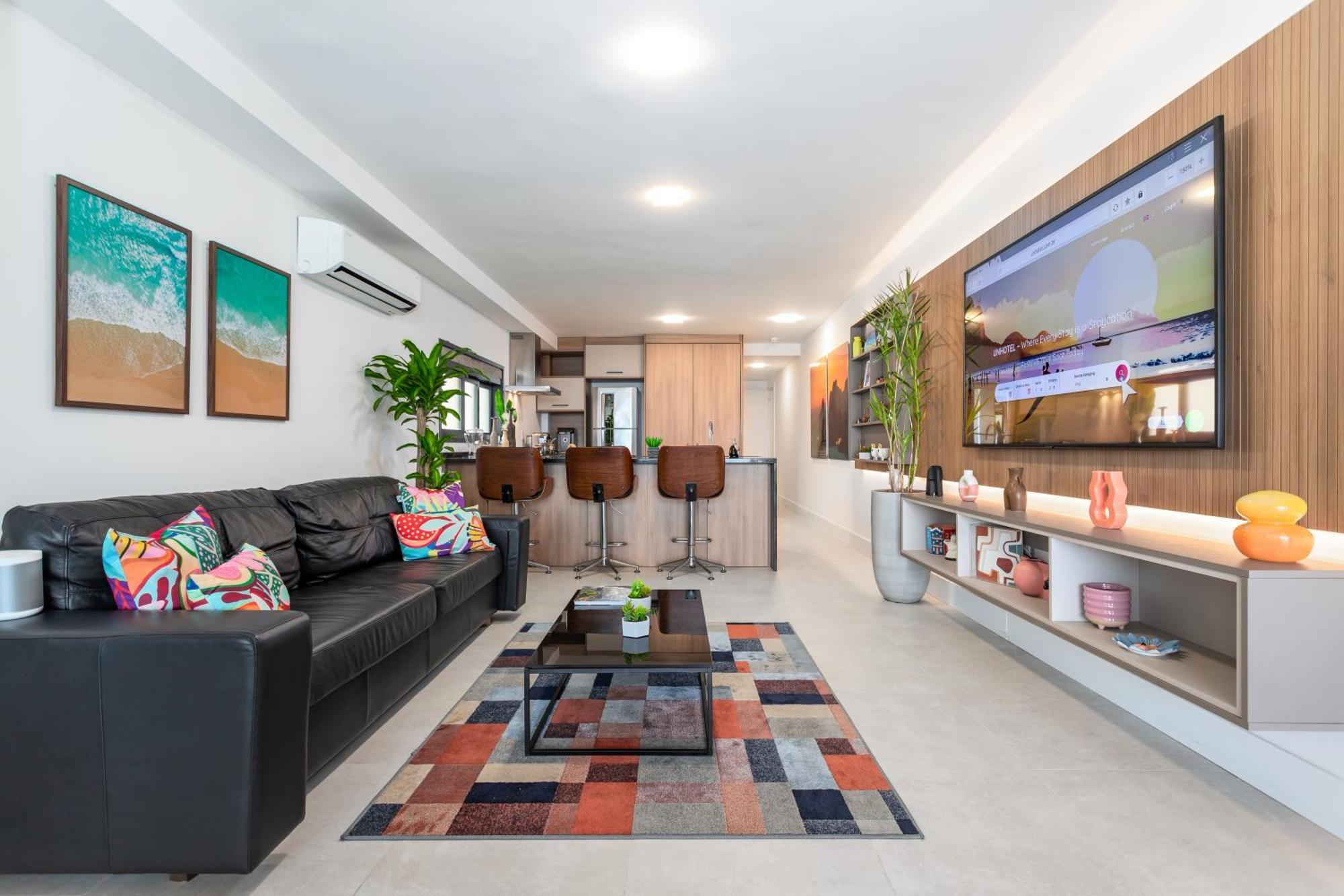 Unhotel - Luxuosos Apartamentos Na Atlantica A Beira-Mar, Copacabana Rio de Janeiro Luaran gambar