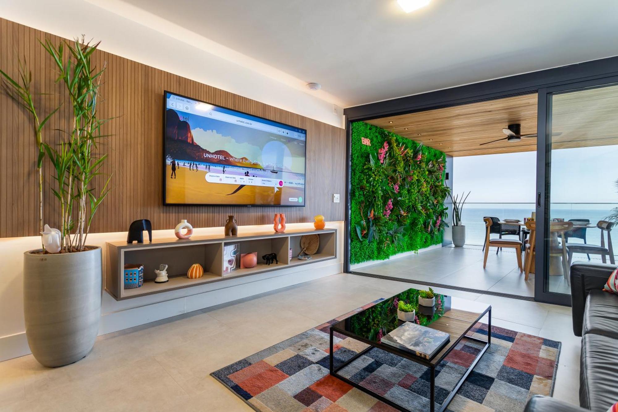 Unhotel - Luxuosos Apartamentos Na Atlantica A Beira-Mar, Copacabana Rio de Janeiro Luaran gambar