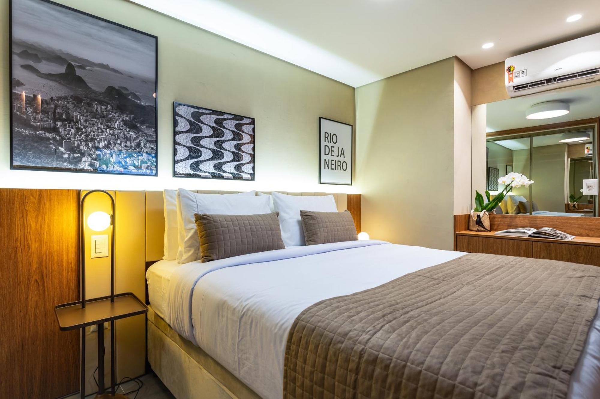 Unhotel - Luxuosos Apartamentos Na Atlantica A Beira-Mar, Copacabana Rio de Janeiro Luaran gambar