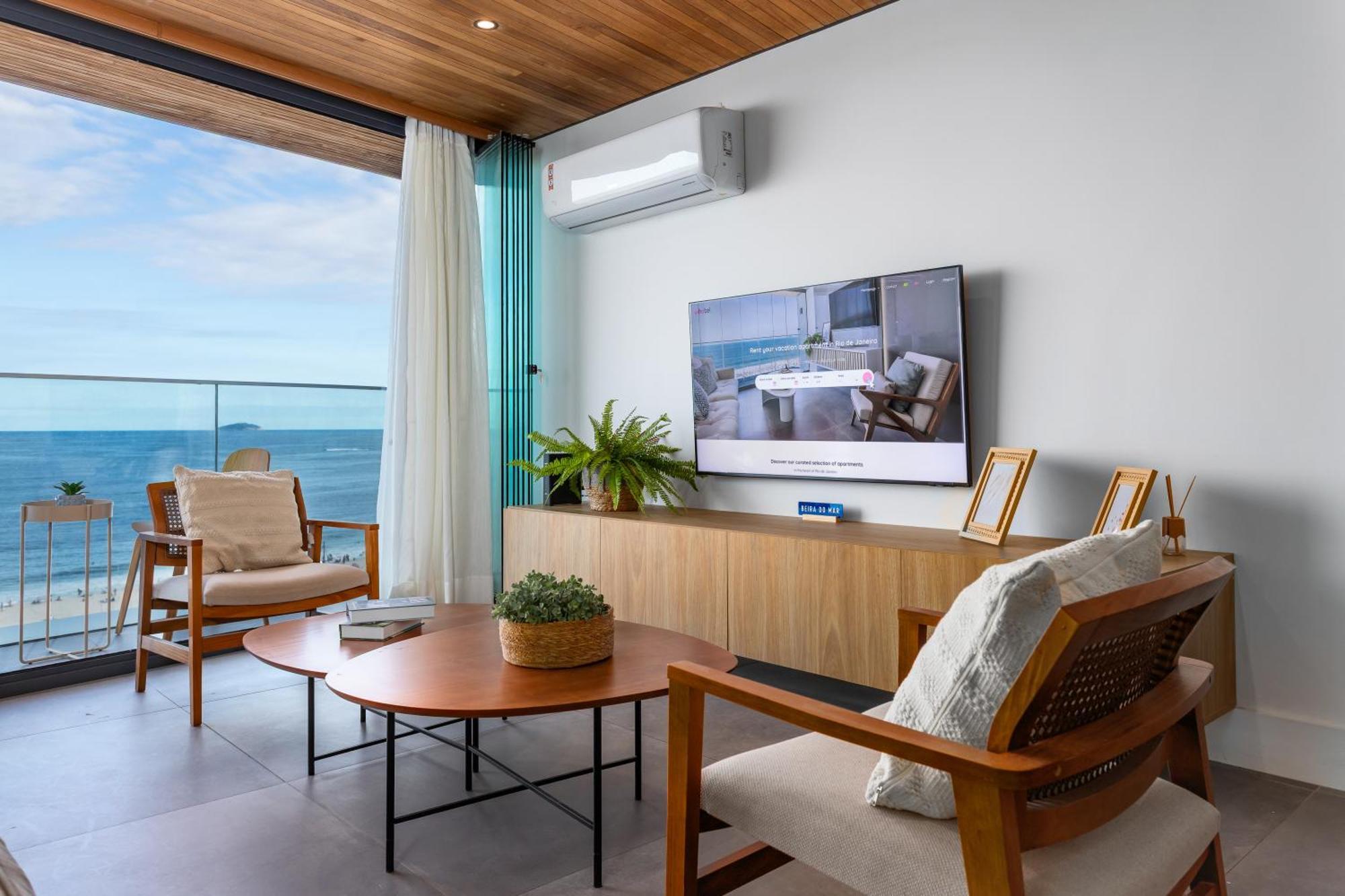 Unhotel - Luxuosos Apartamentos Na Atlantica A Beira-Mar, Copacabana Rio de Janeiro Luaran gambar