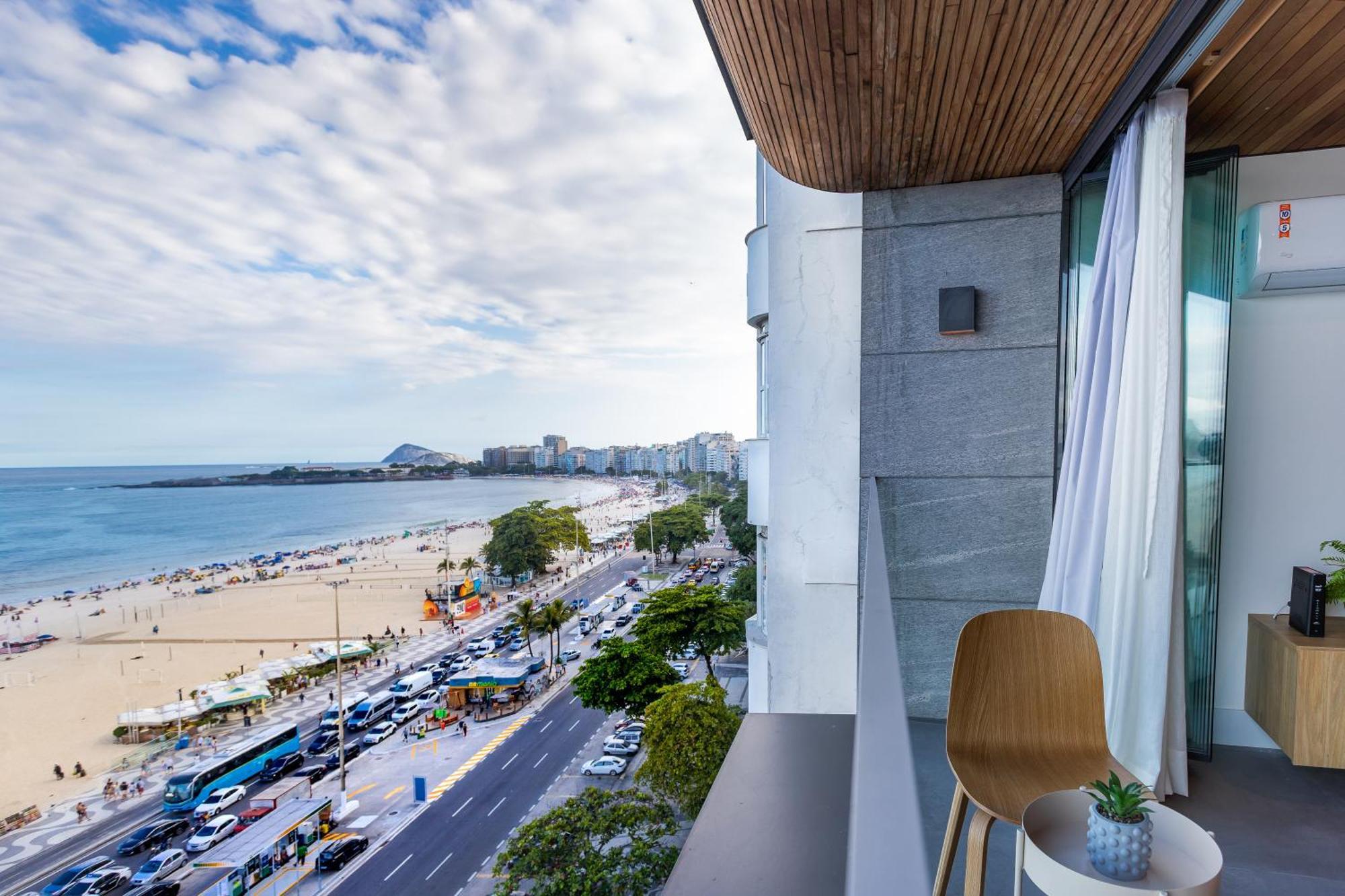Unhotel - Luxuosos Apartamentos Na Atlantica A Beira-Mar, Copacabana Rio de Janeiro Luaran gambar